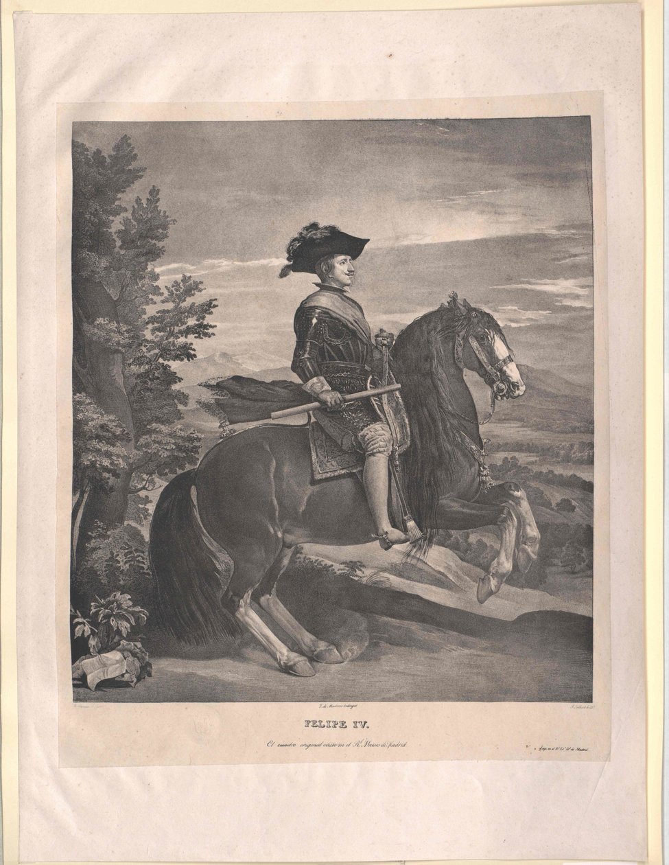 König von Spanien Philipp IV von Artist Unknown