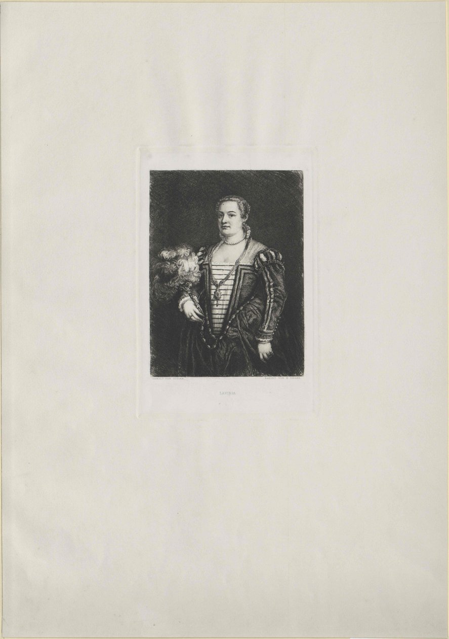 Lavinia Sarcinelli von Artist Unknown