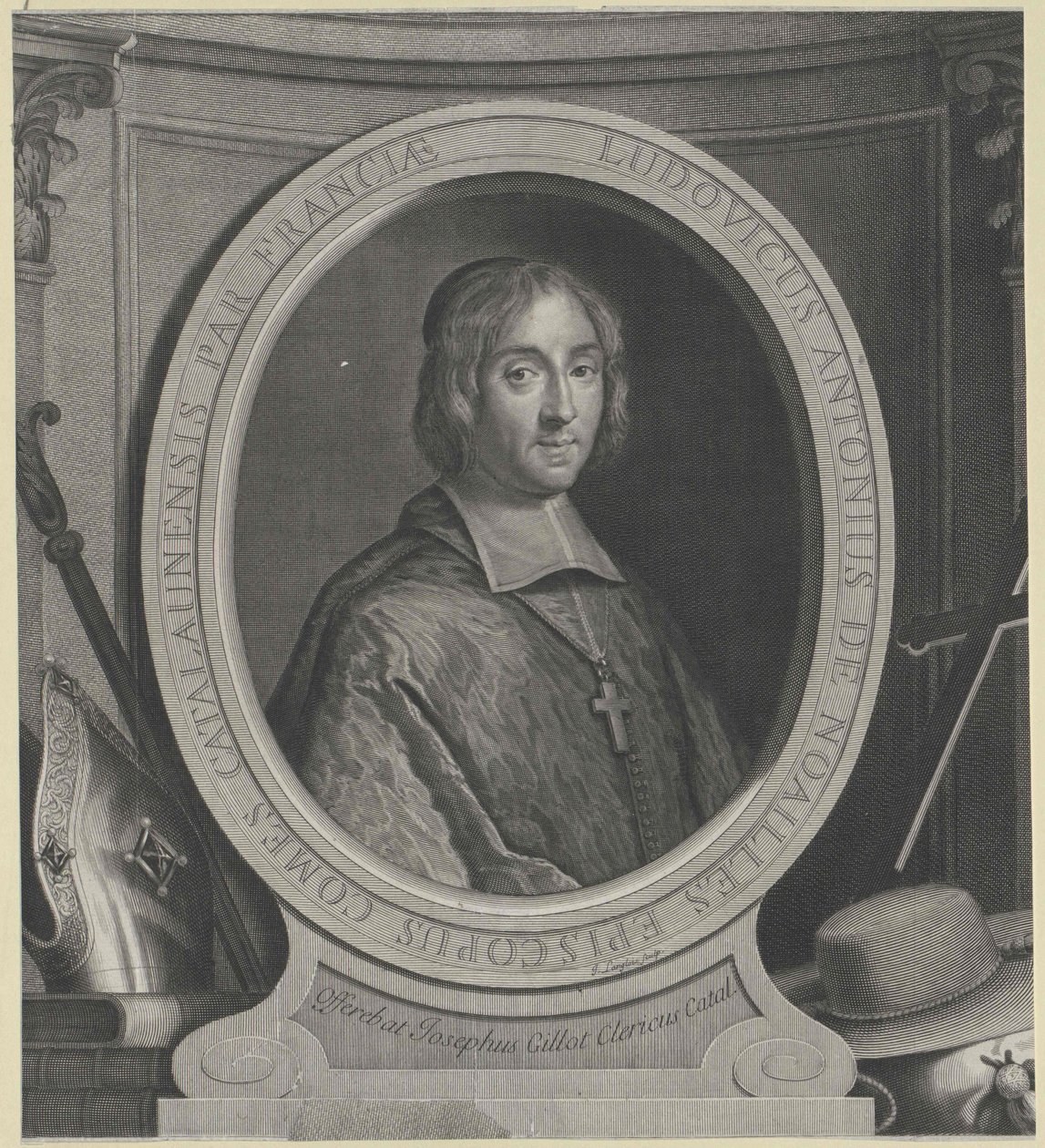 Louis Antoine de Noailles von Artist Unknown