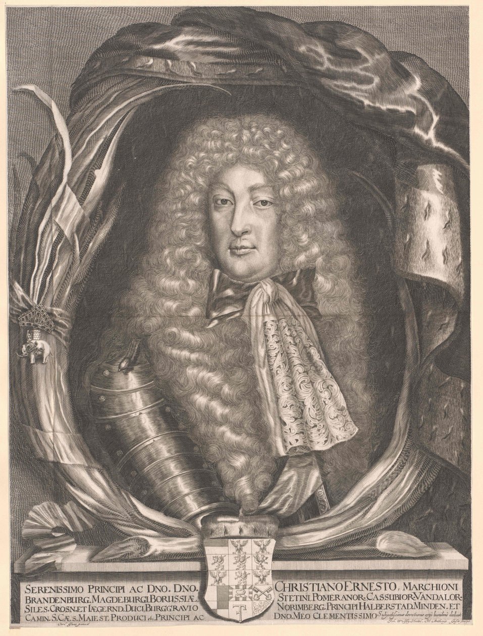 Markgraf von Brandenburg-Bayreuth Christian Ernst von Artist Unknown