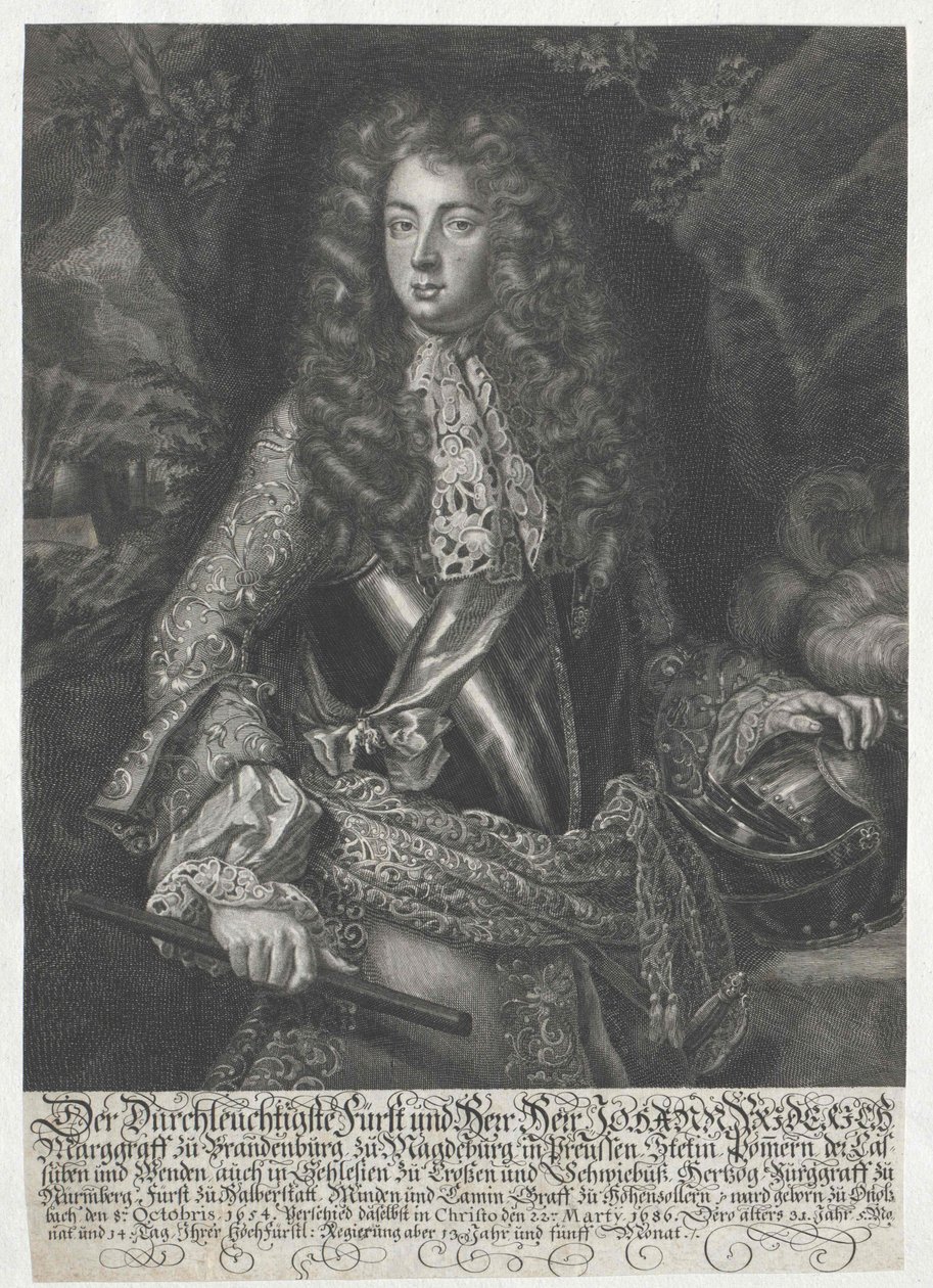 Markgraf von Brandenburg-Ansbach Johann Friedrich von Artist Unknown