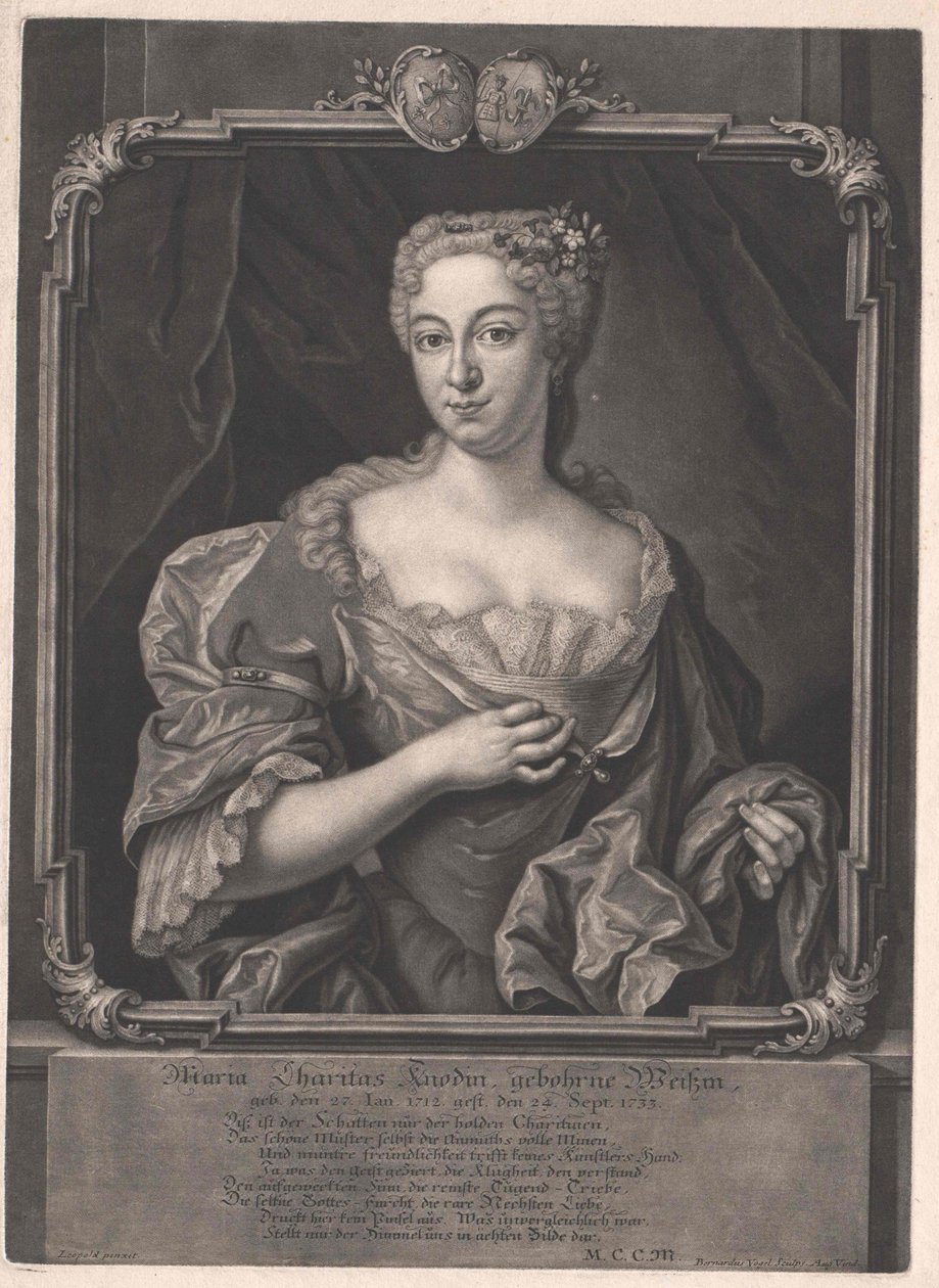 Maria Charitas Weiss von Artist Unknown