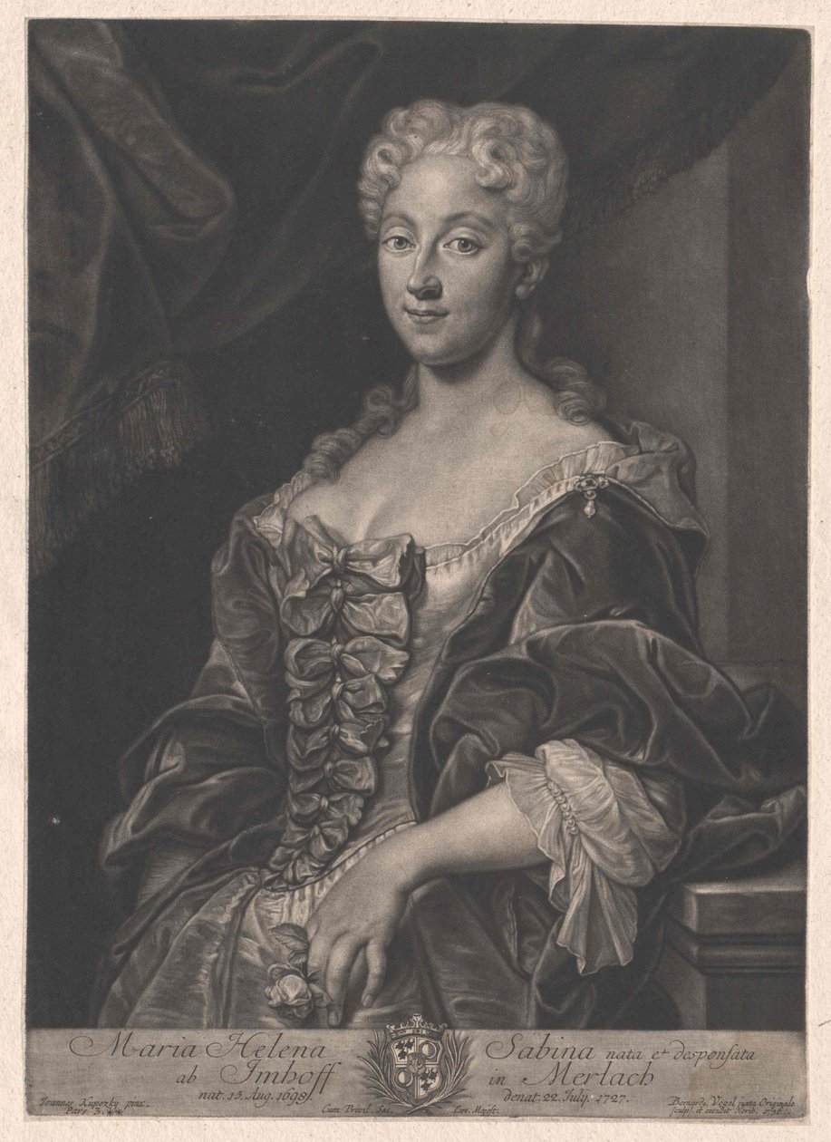 Maria Helen Sabina von Imhoff von Artist Unknown