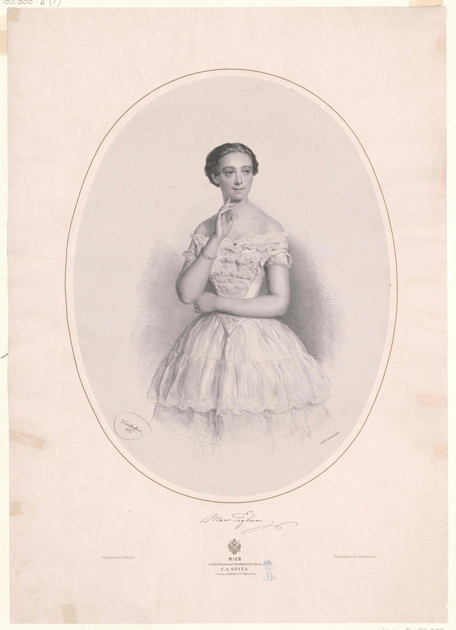 Maria Taglioni von Artist Unknown