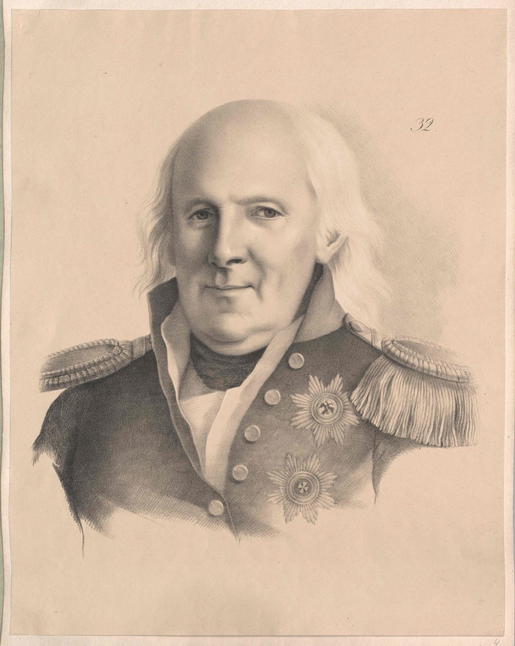 Nikolai Semenovic Mordvinov von Artist Unknown