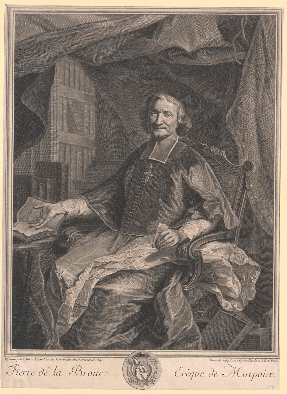 Pierre de Bischof der Heiligen Dreifaltigkeit La Broue von Artist Unknown