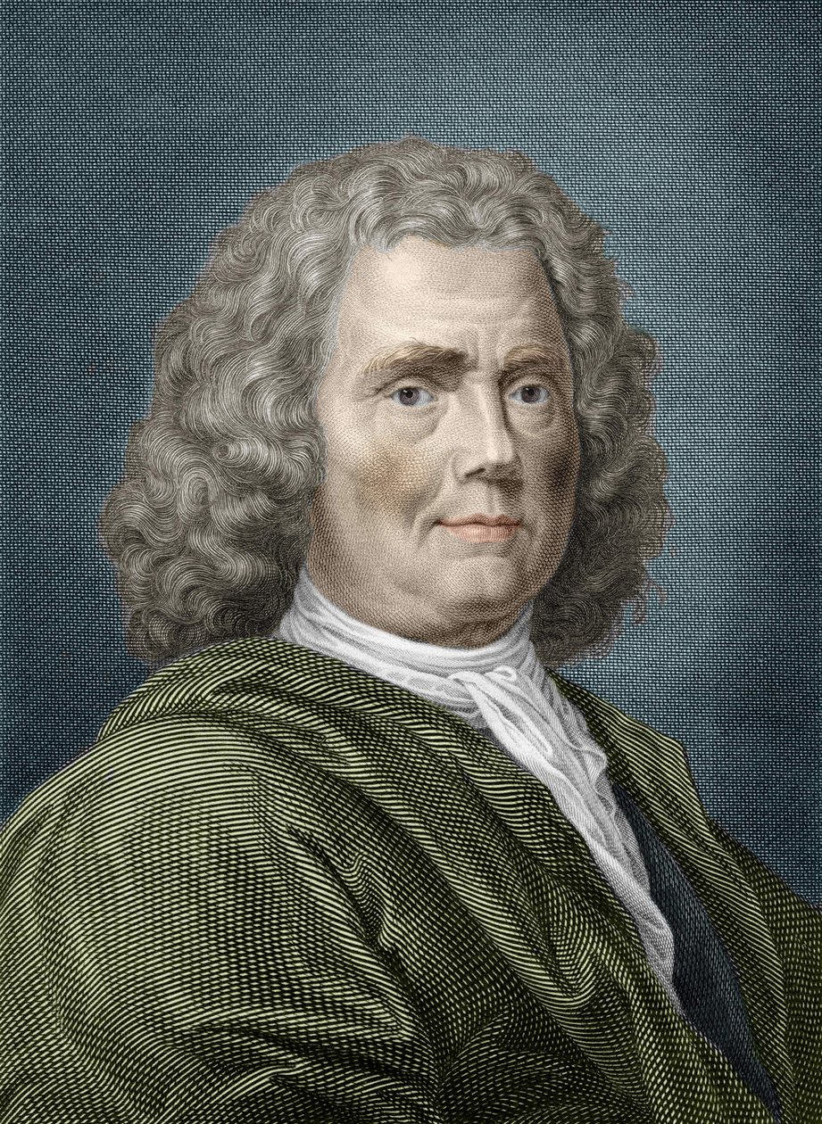 Porträt von Hermann Boerhaave, niederländischer Arzt und Chemiker von Artist Unknown