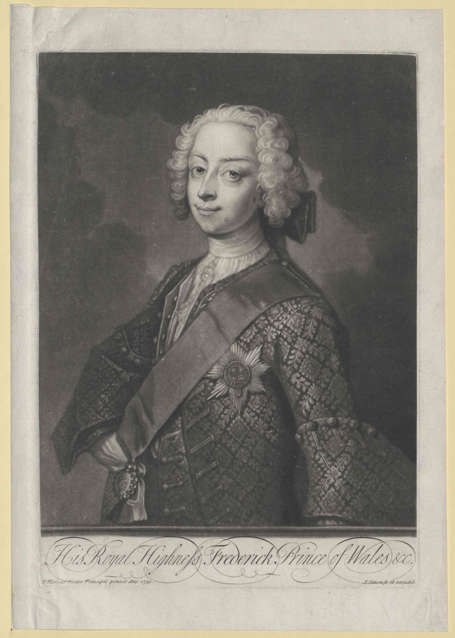 Prinz von England Friedrich Ludwig von Artist Unknown