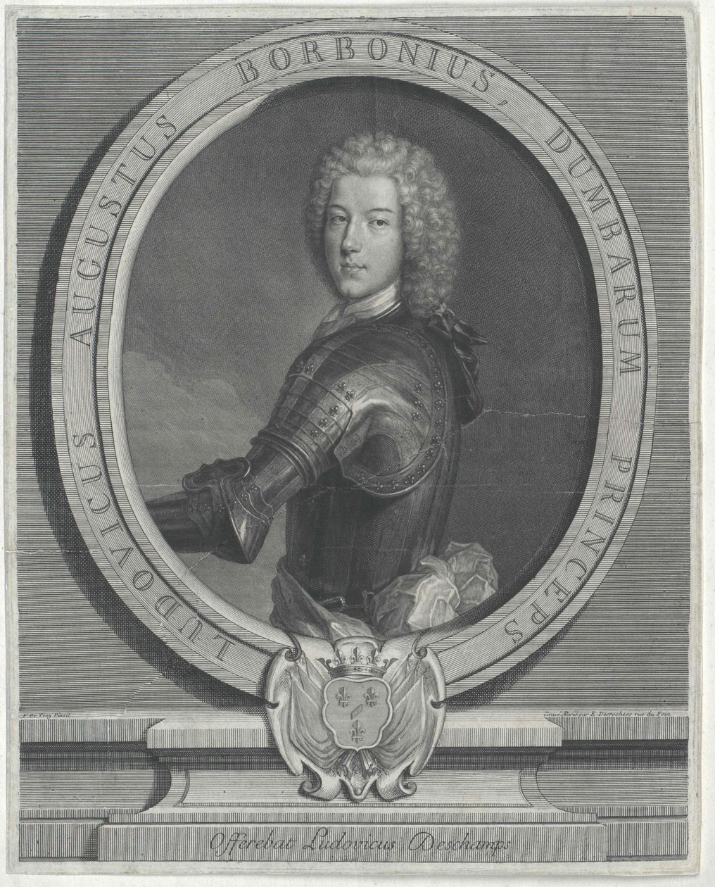 Prinz von der Dombes Bourbon von Artist Unknown