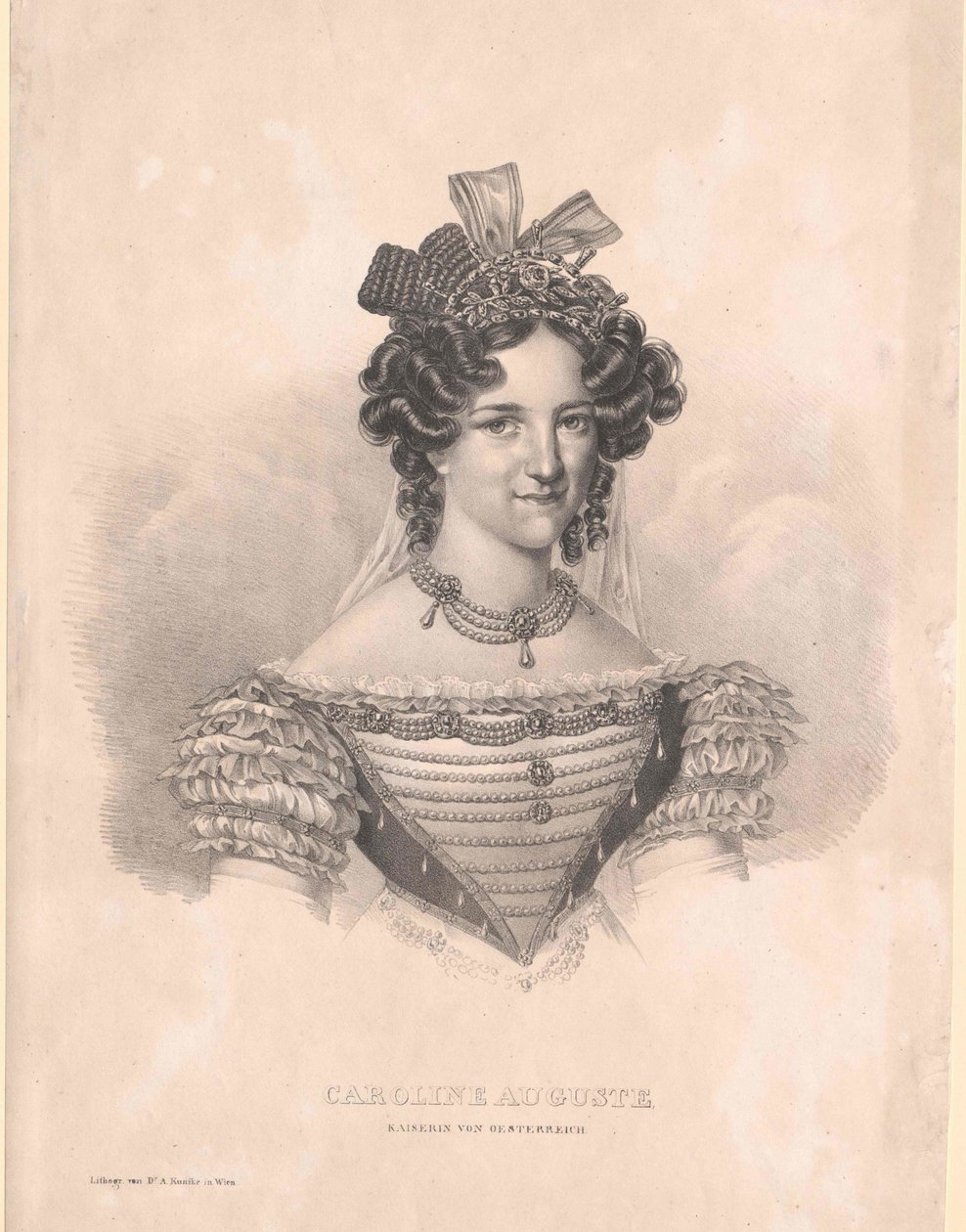 Prinzessin von Bayern (1792-1873) Caroline von Artist Unknown
