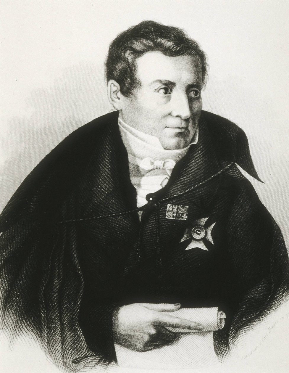 SCHLEGEL, August Wilhelm von (1767-1845). Deutscher Theoretiker der Romantik von Artist Unknown