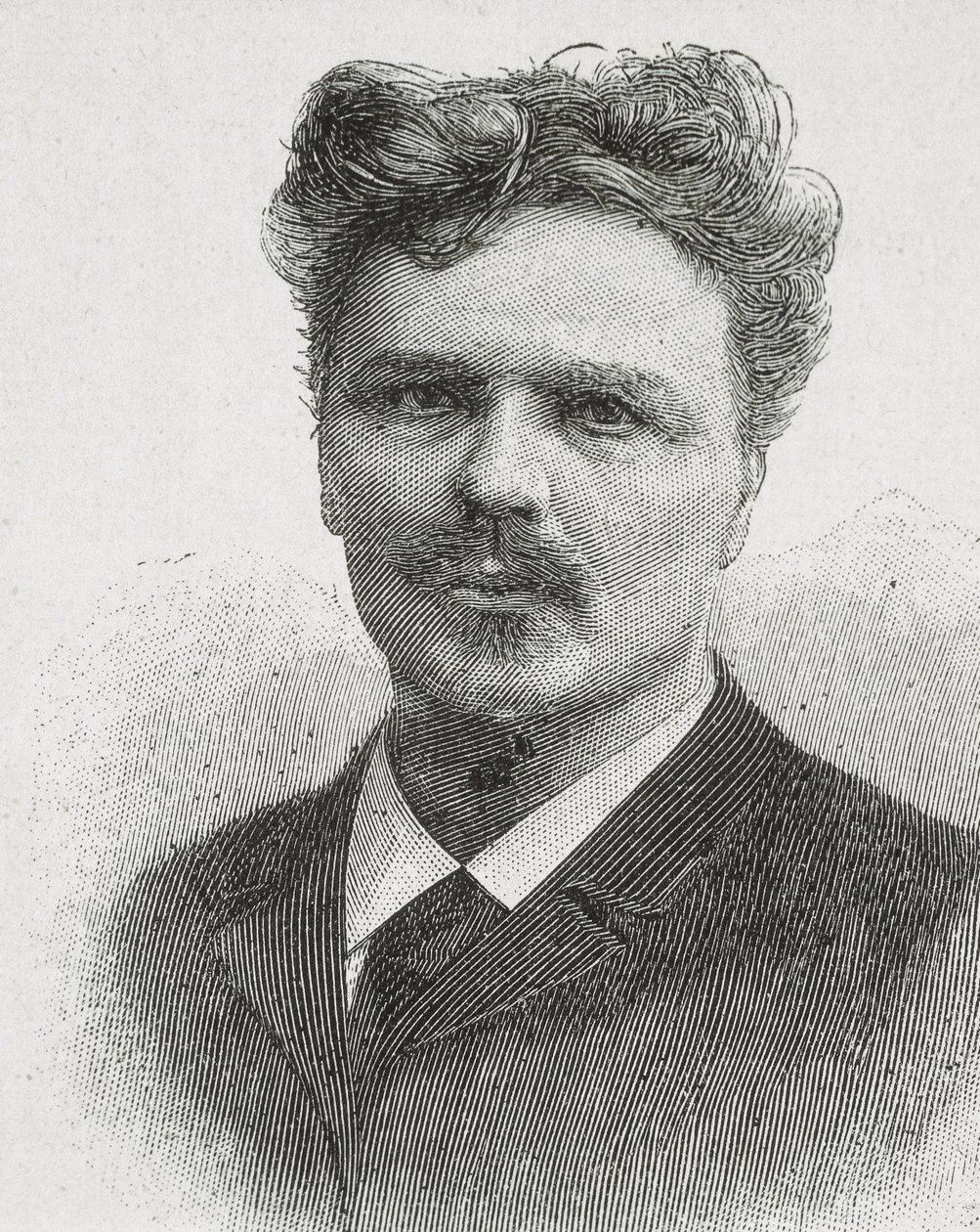 STRINDBERG, August (1849-1912). Porträt von August Strindberg. von Artist Unknown