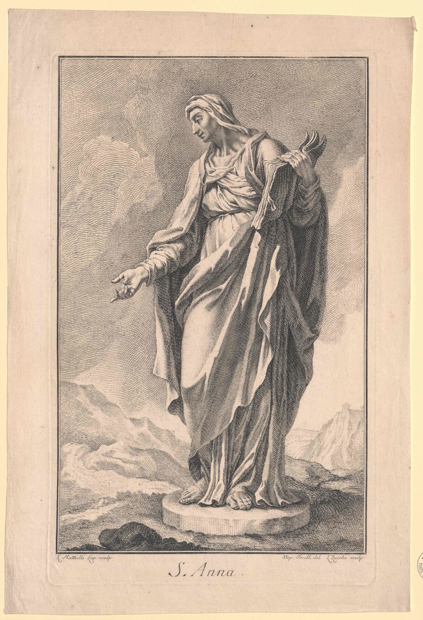 Heilige Anna von Artist Unknown