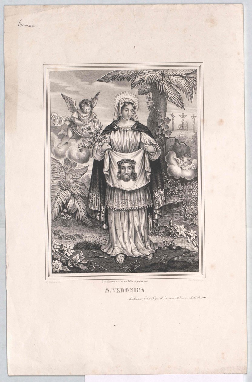 Heilige Veronika von Artist Unknown