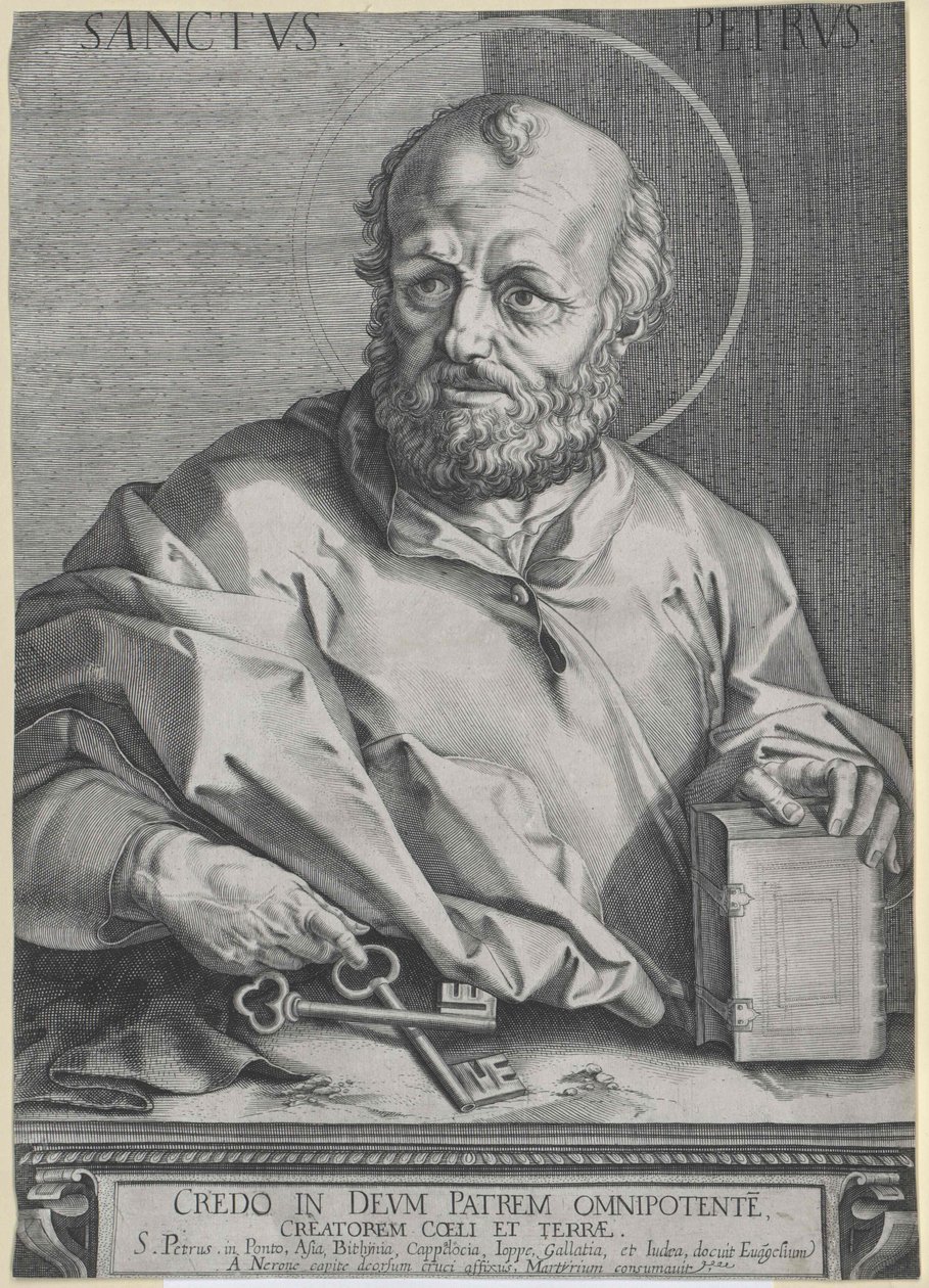 Heiliger Apostel Petrus von Artist Unknown