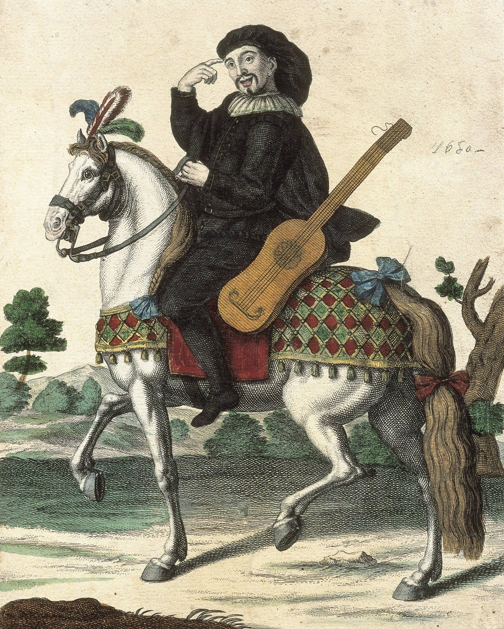 Scaramouche, Figur der Commedia dell
