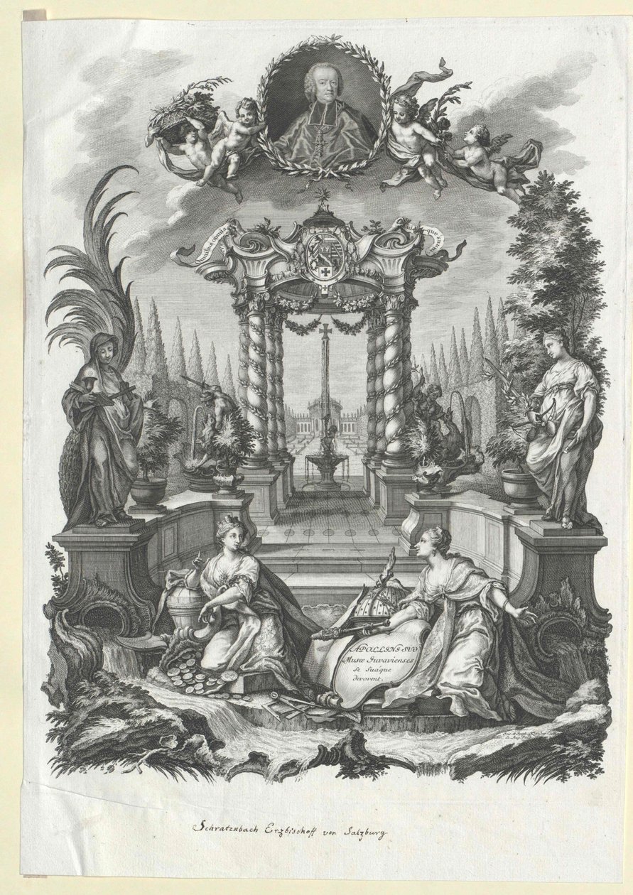 Sigismund Christoph Graf Schrattenbach von Artist Unknown
