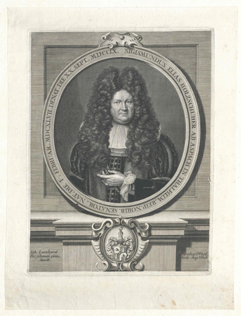 Sigismund Elijah Holzschuher von Aspach und Thalheim von Artist Unknown