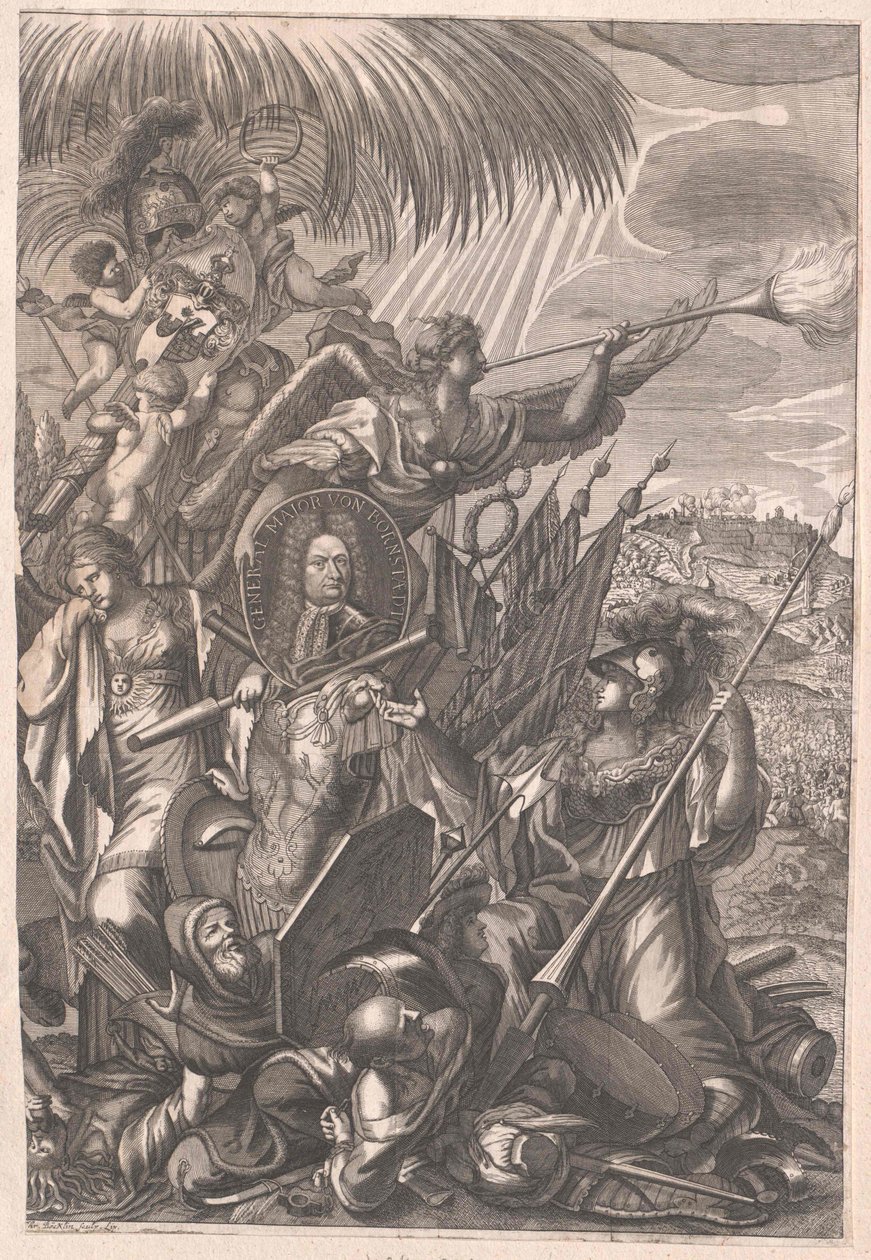 Thomas Friedrich von Bornstaedt von Artist Unknown