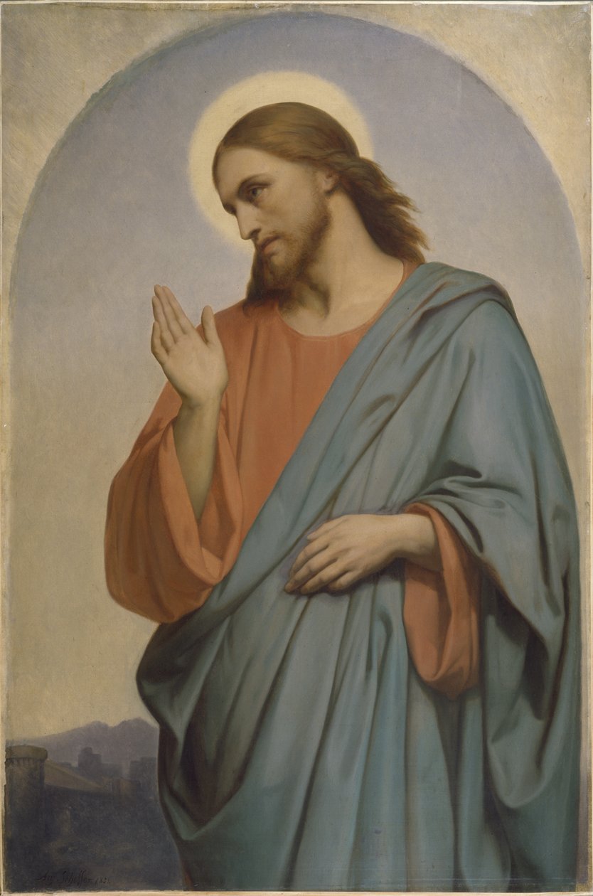 Christus weint über Jerusalem von Ary Scheffer
