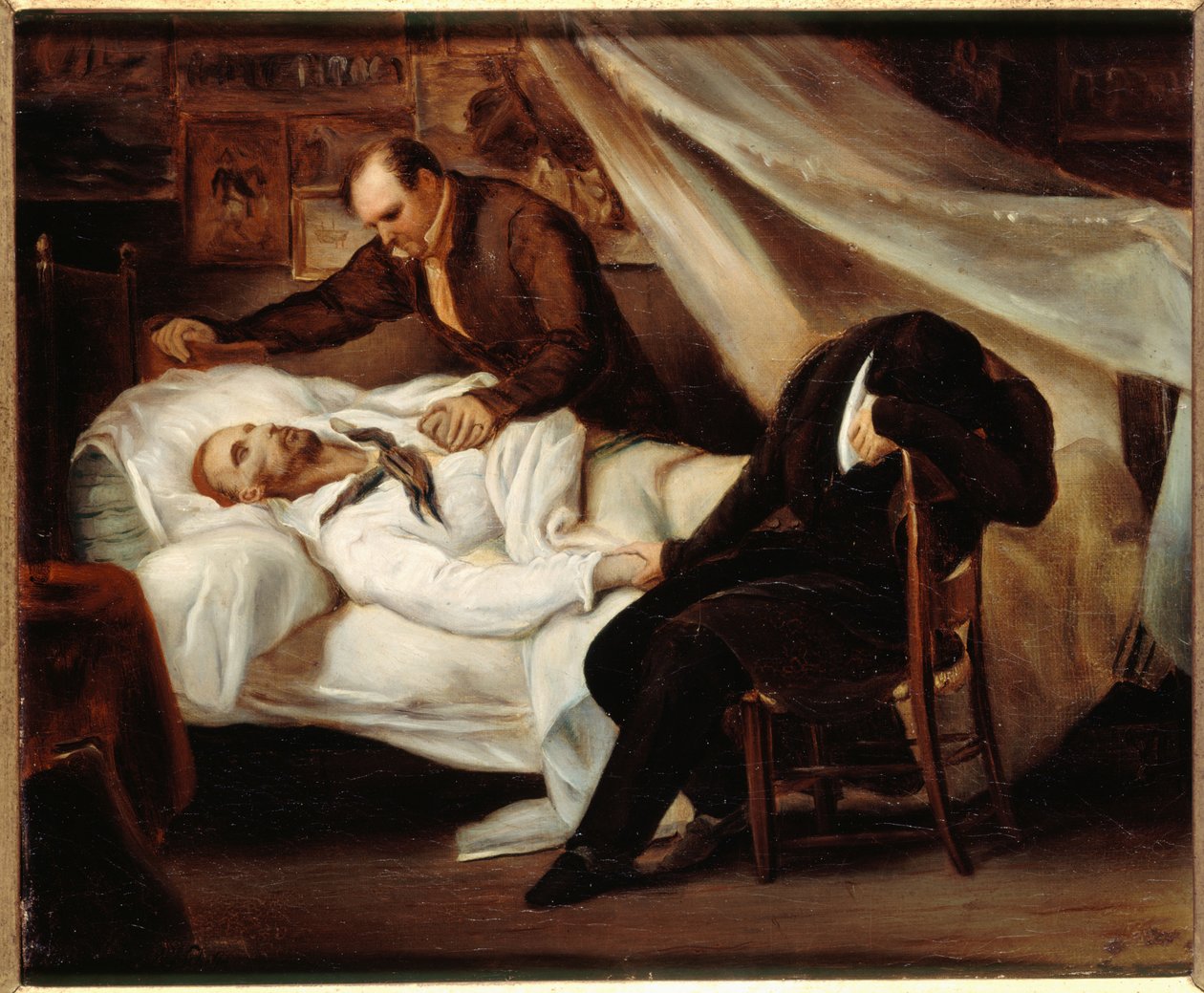 Der Tod von Géricault von Ary Scheffer