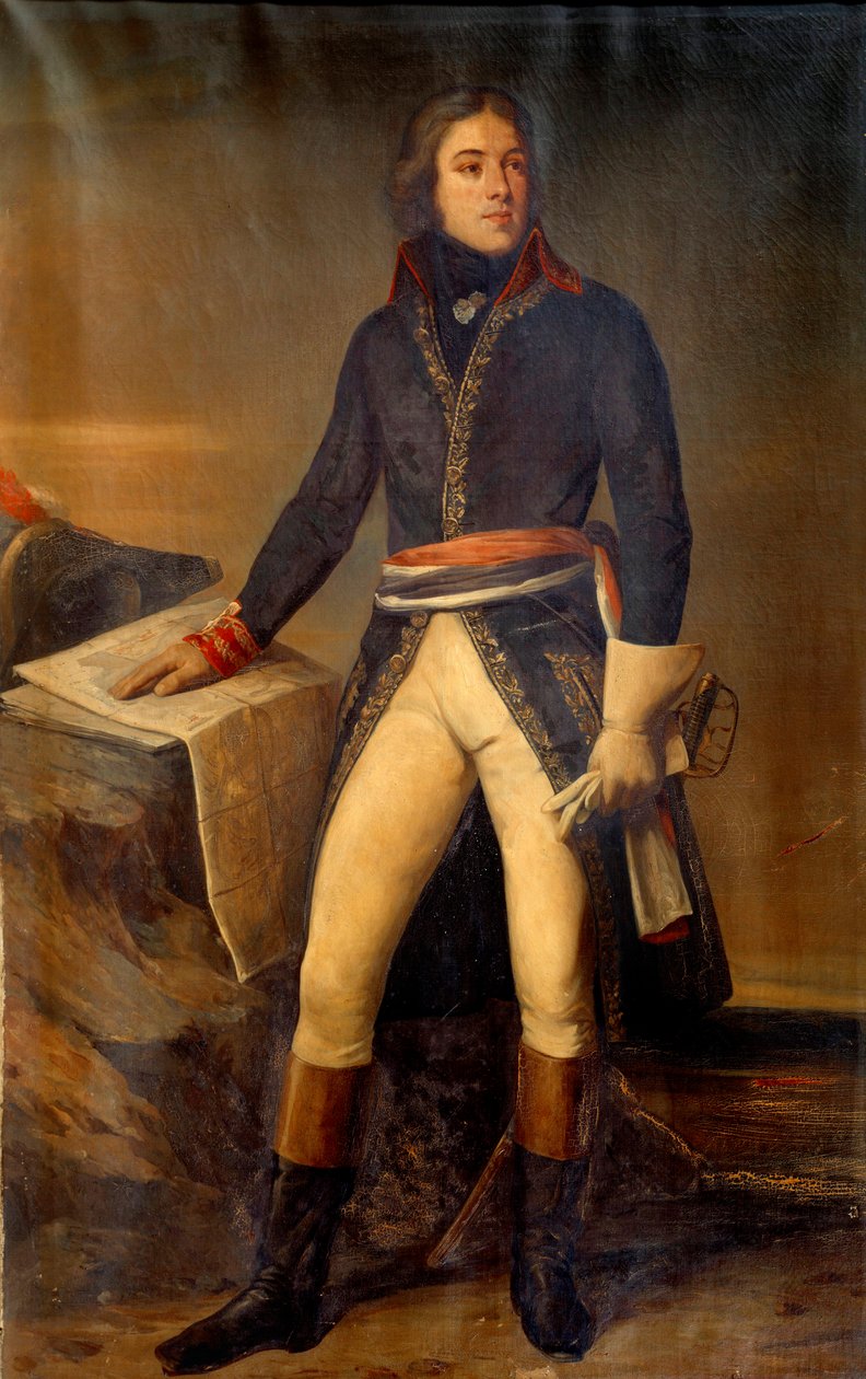 Porträt von General Lazare Louis Hoche (1768-1797) von Ary Scheffer