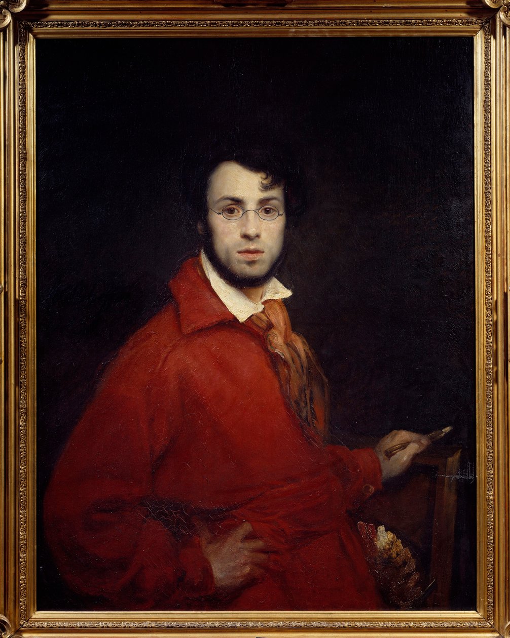 Selbstporträt. Gemälde von Ary Scheffer, 1830 von Ary Scheffer