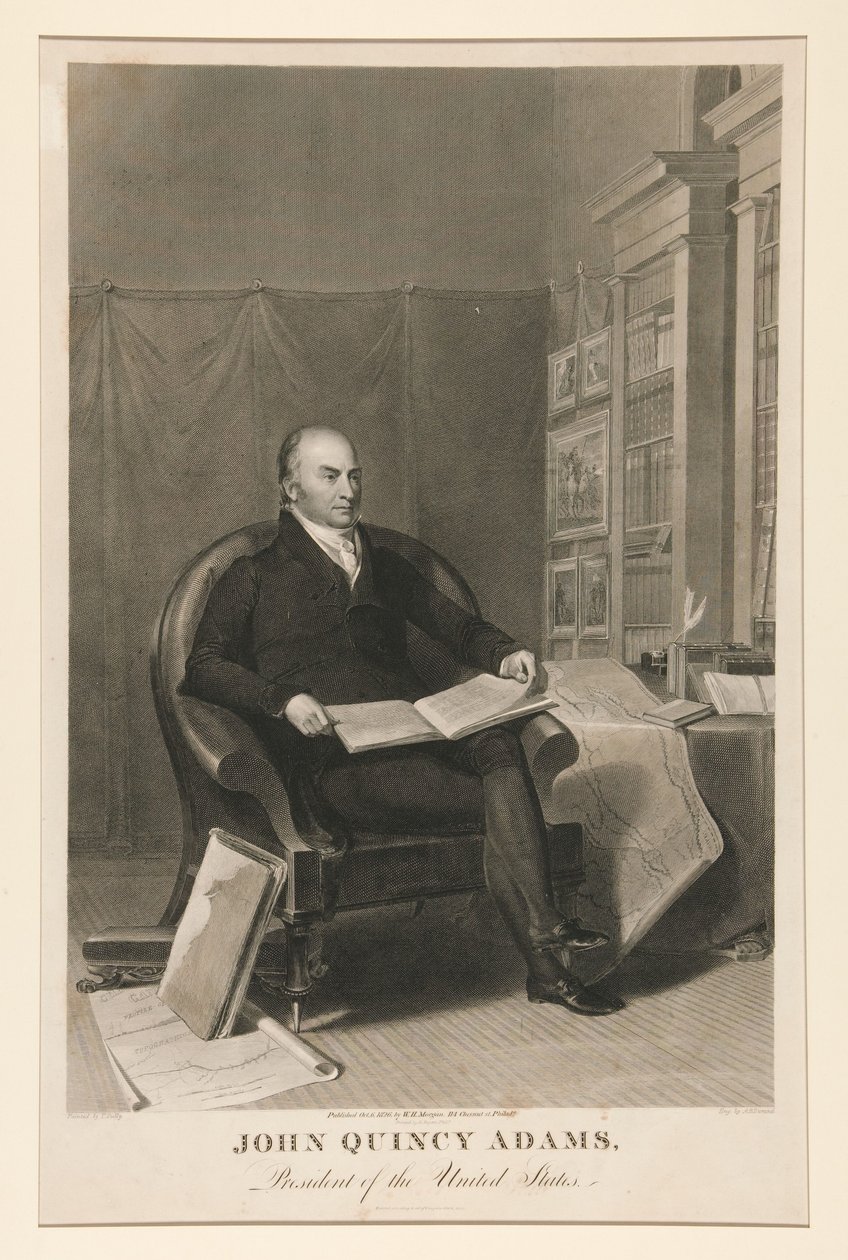 John Quincy Adams, Präsident der Vereinigten Staaten von Asher Brown Durand