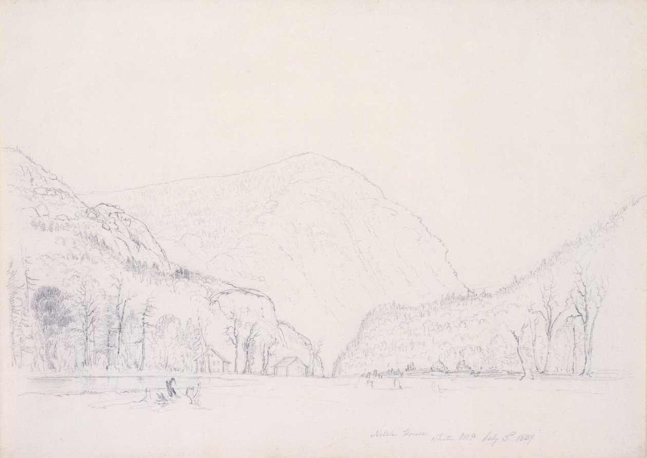Notch House, White Mountains, New Hampshire, 1839 von Asher Brown Durand