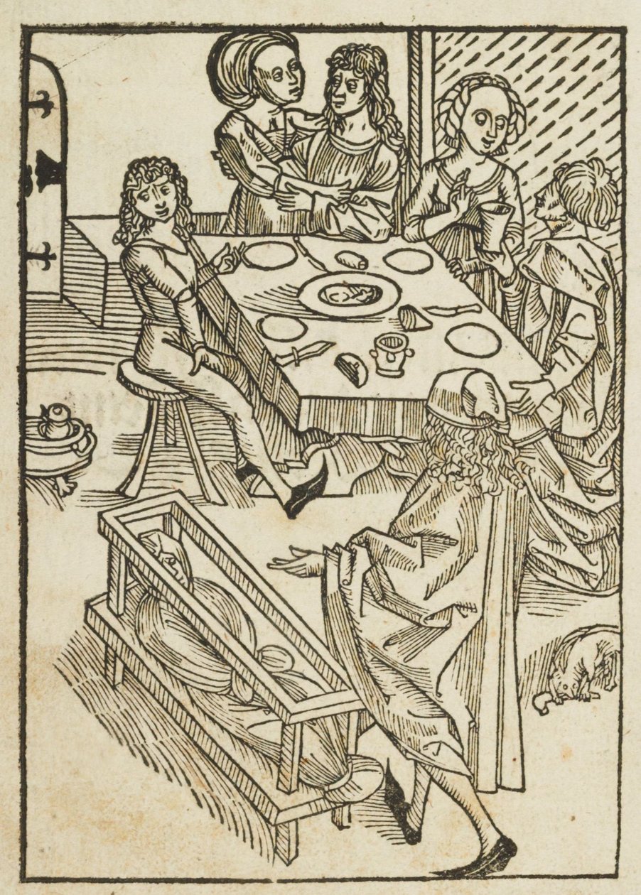 Eine allerheilsame Warnung vor der falschen Liebe dieser Welt - 1 von attributed to Albrecht Dürer