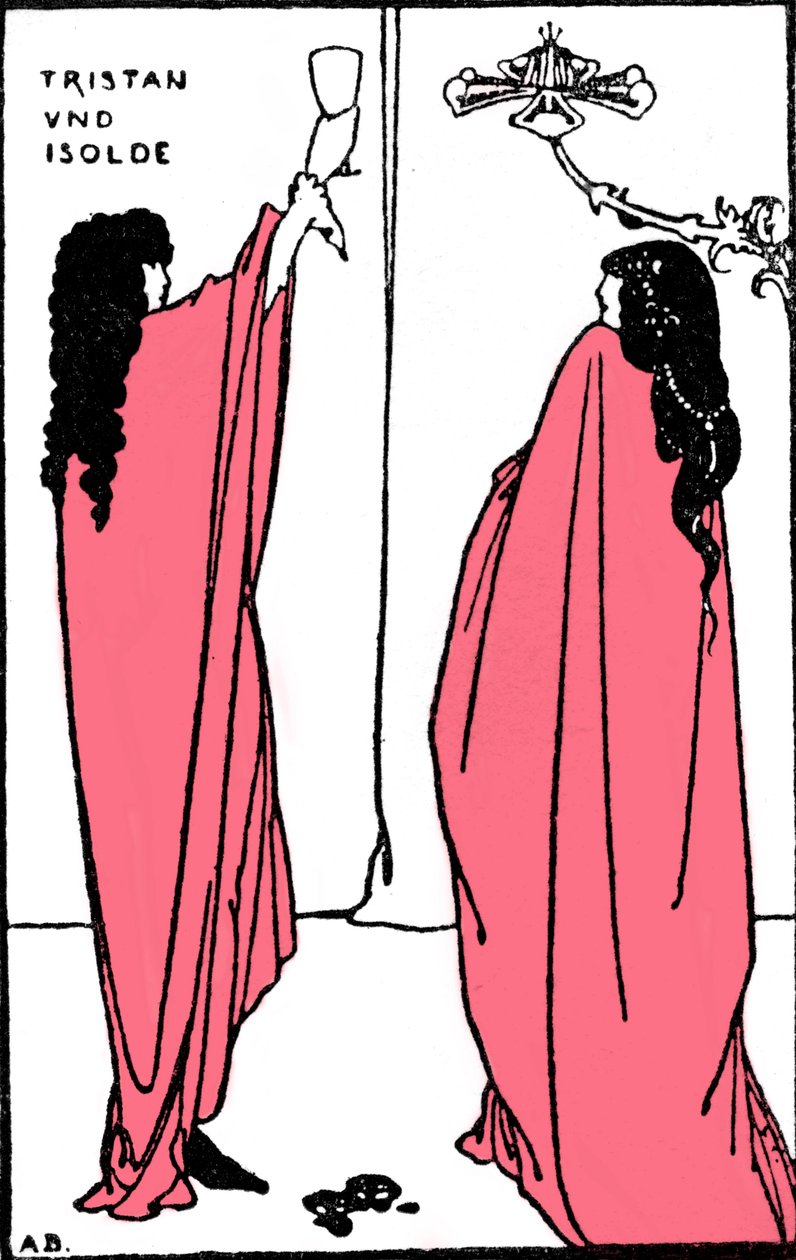 Tristan und Isolde von Richard Wagner von Aubrey Beardsley