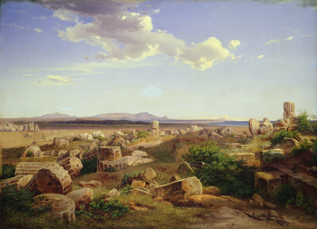 Die Tempelruinen von Selinunte von August Bromeis