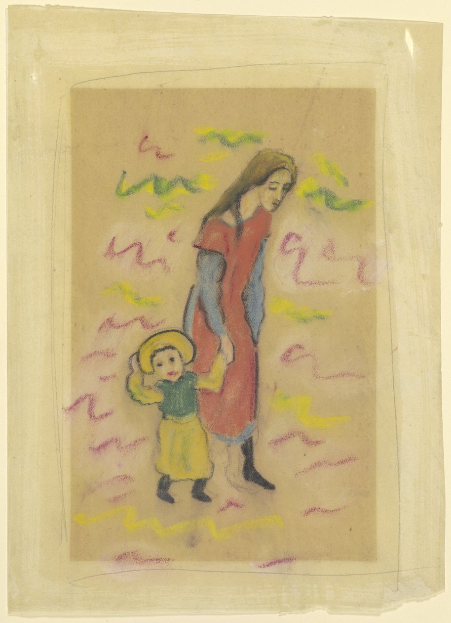 Zwei Kinder von August Macke