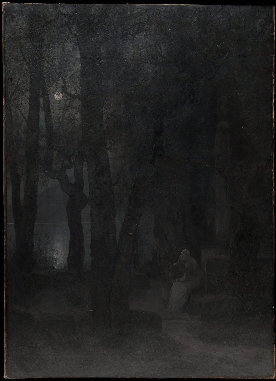 Frithiofs lycka (aus Frithiofs saga) von August Malmström