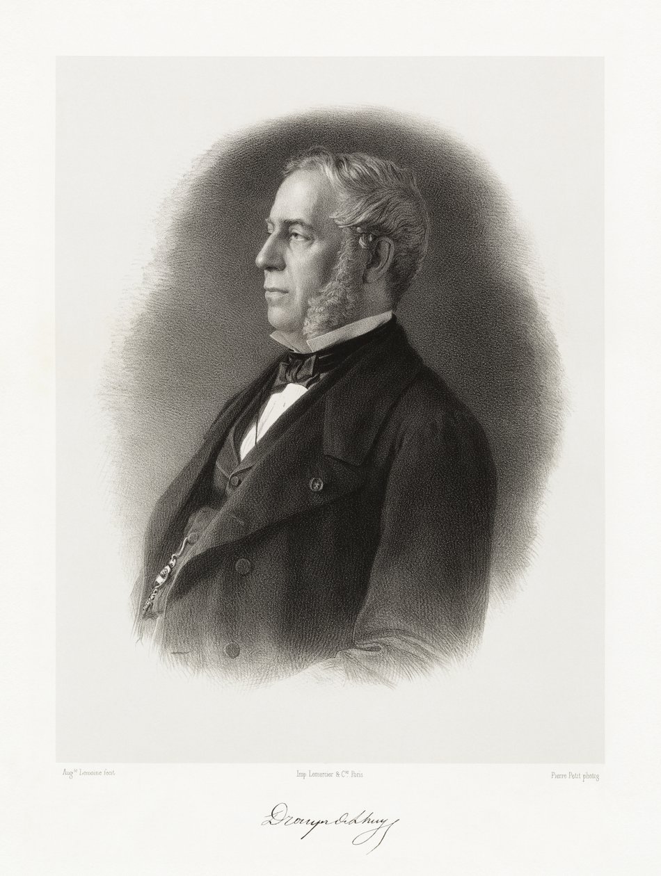 Édouard Drouyn de Lhuys von Auguste Charles Lemoine