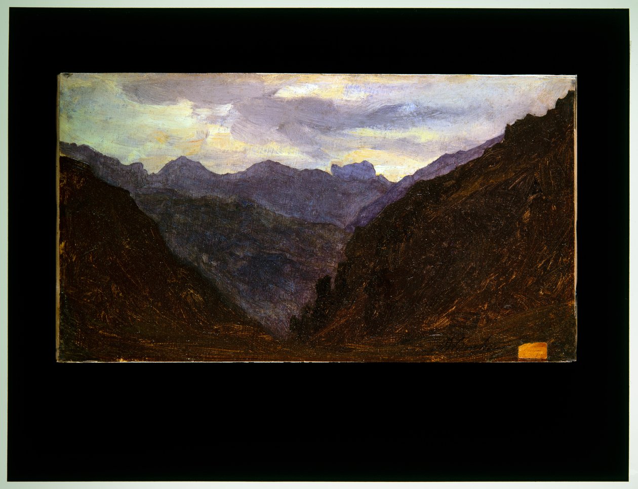 Zwei Landschaften von Auguste Francois Bonheur