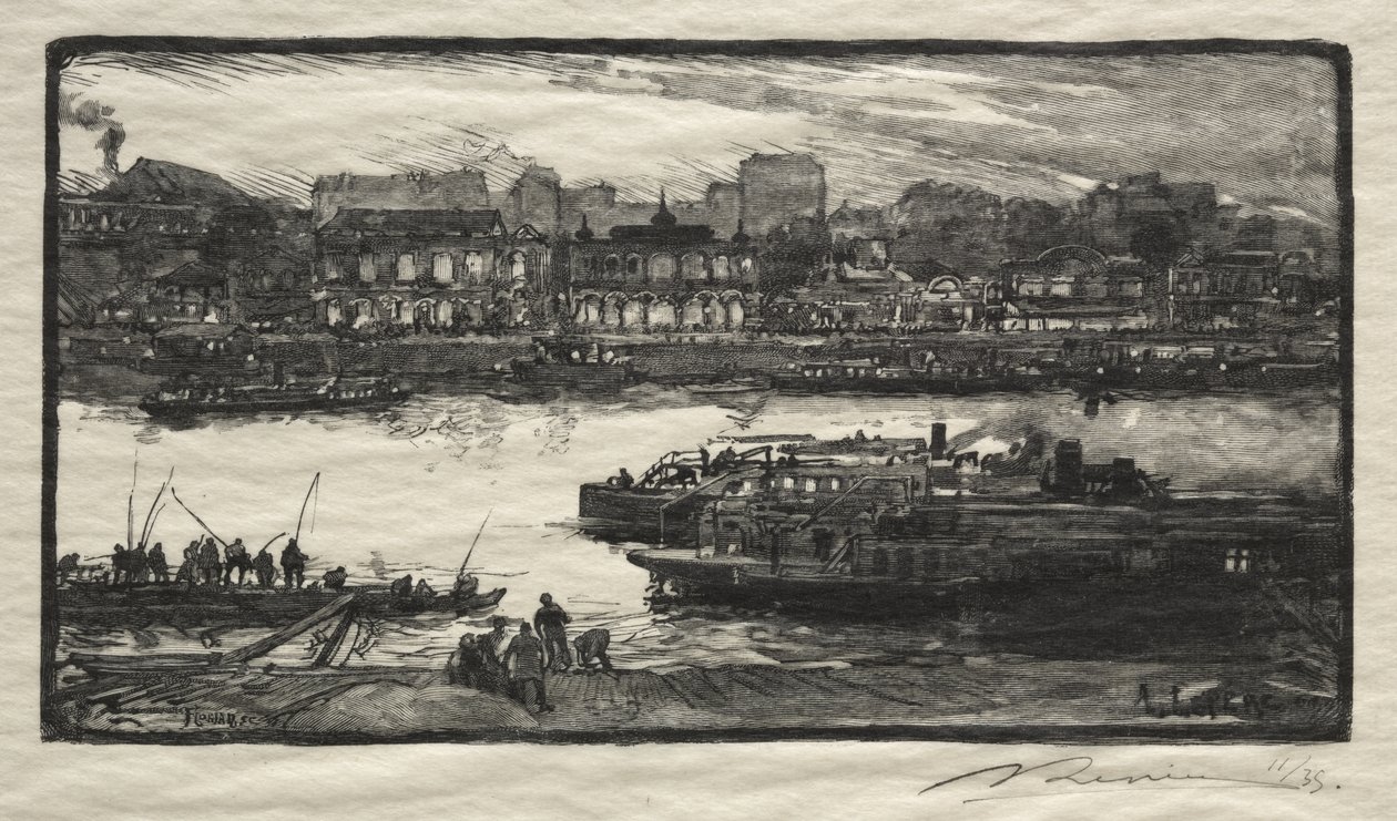 Cafés - Chantants von Auguste Louis Lepère