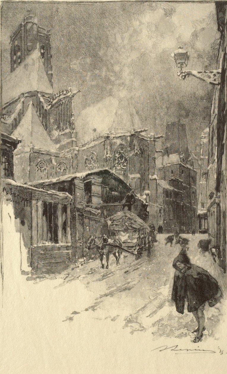 Rue des Barres von Auguste Louis Lepère