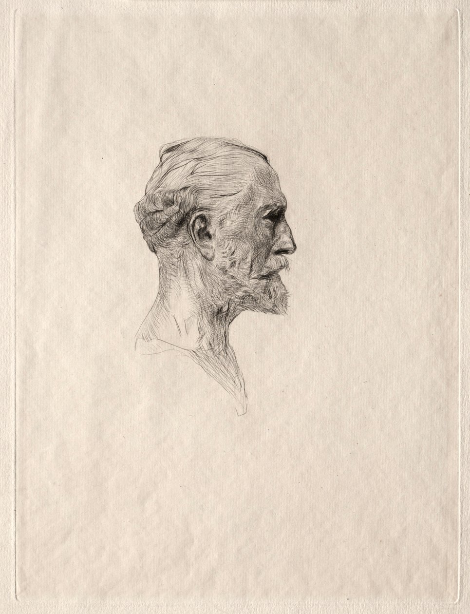 Antonin Proust, 1885 von Auguste Rodin
