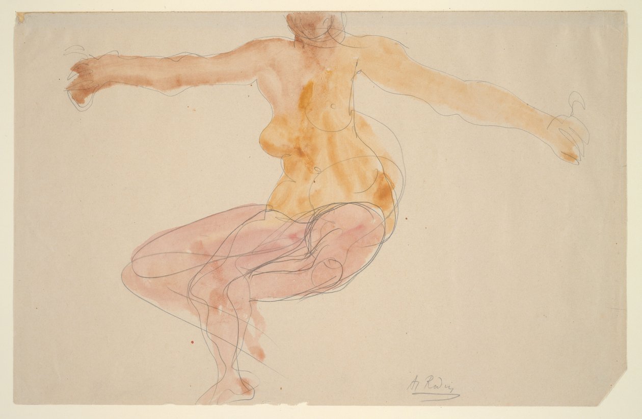 Nackttanz von Auguste Rodin