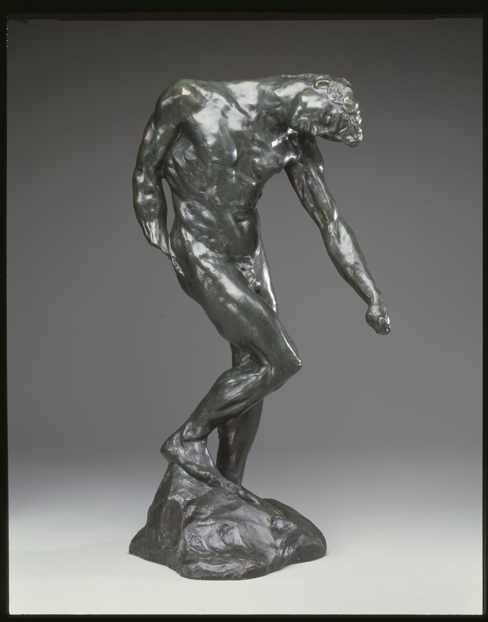 Der Schatten, oder Adam aus "Das Tor der Hölle" von Auguste Rodin