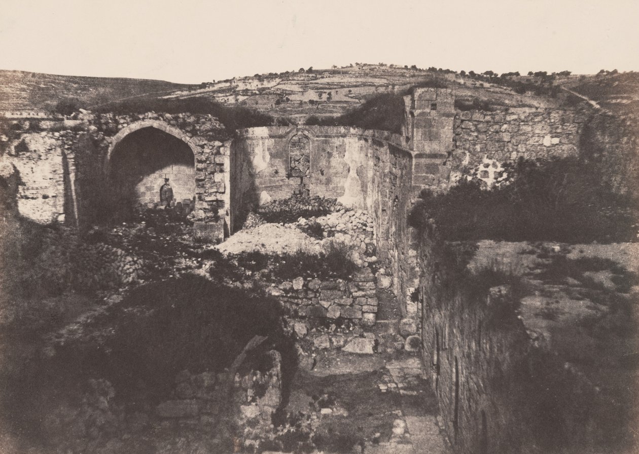 Jerusalem: Kirche der Heiligen Maria Magdalena, 1854 von Auguste Salzmann