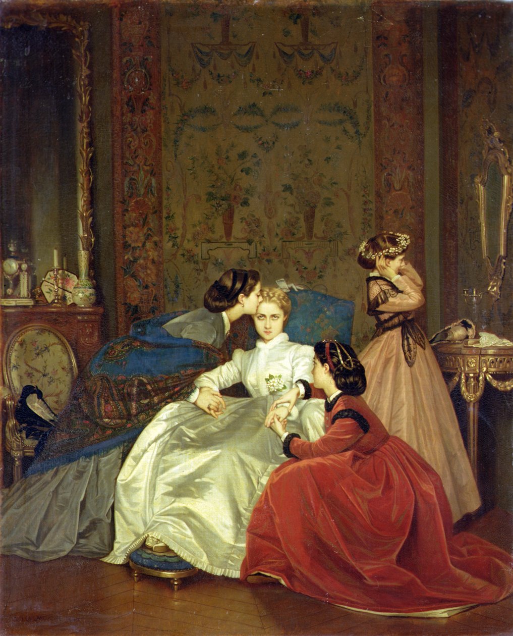 Die widerwillige Braut von Auguste Toulmouche