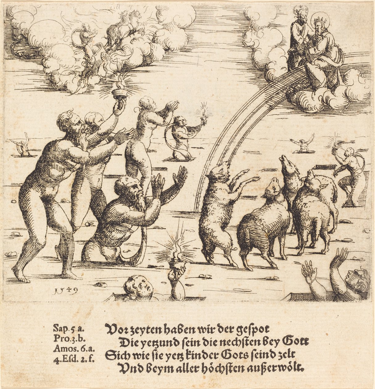 Das Jüngste Gericht von Augustin Hirschvogel