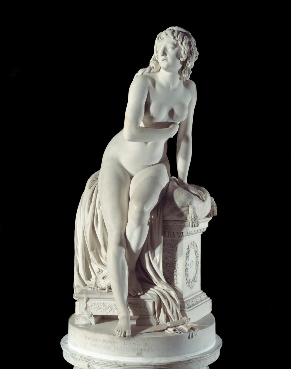 Verlassene Psyche von Augustin Pajou