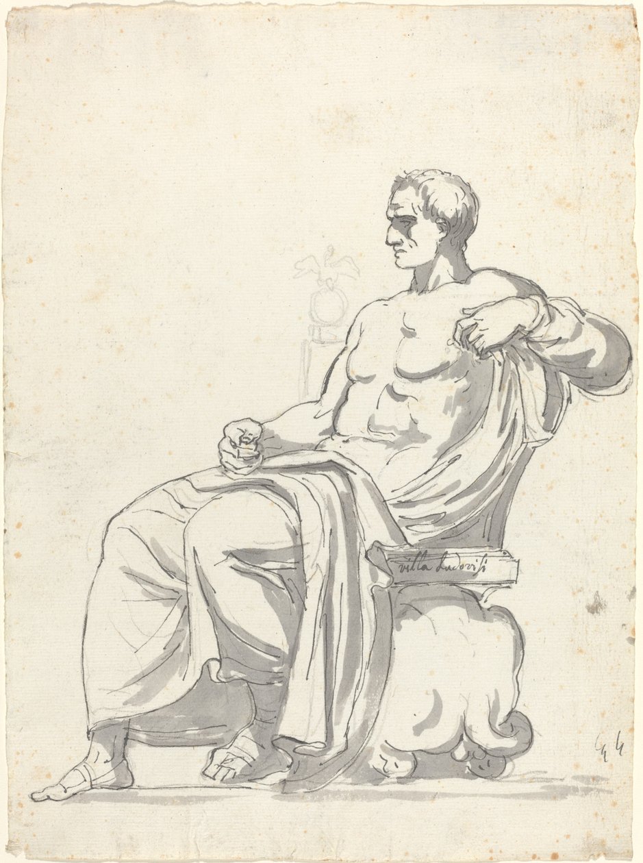 Der Ludovisi Menander von Augustin Pajou