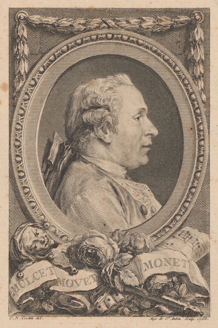Jean Monnet von Augustin de Saint-Aubin