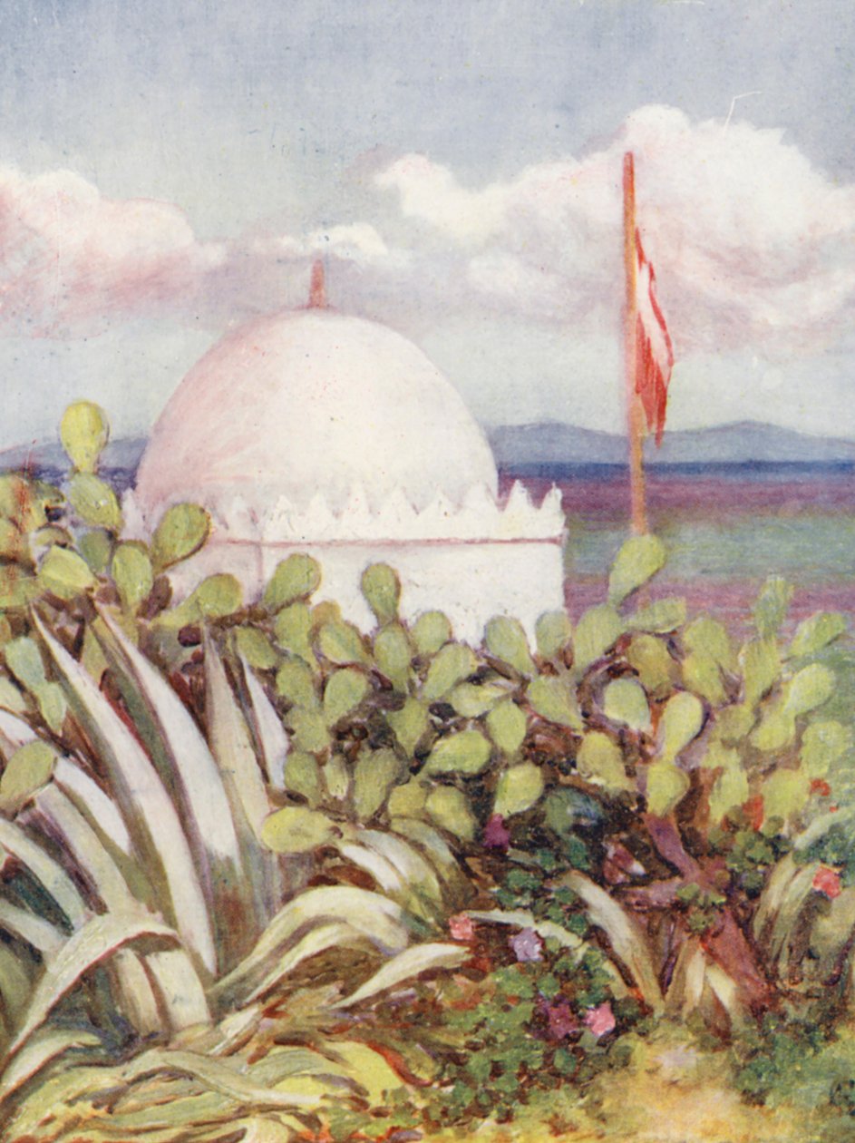 Ein Marabout in der Nähe von Tanger von Augustine Fitzgerald