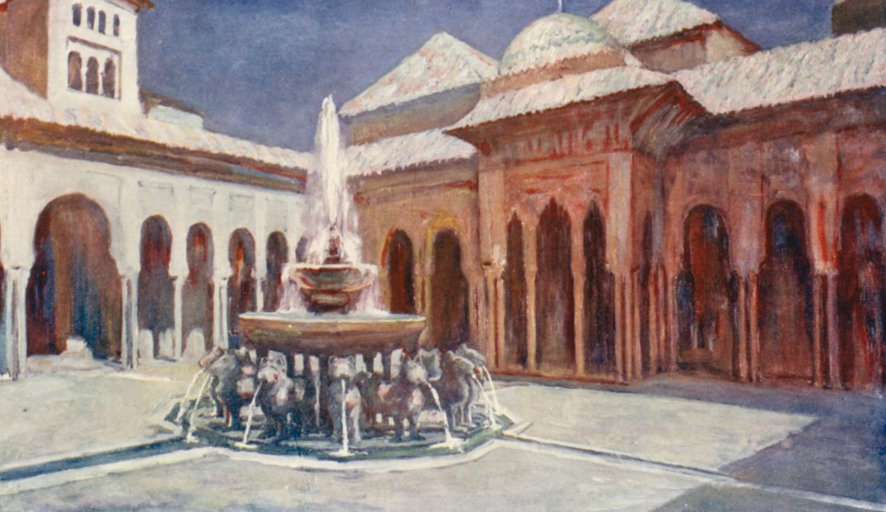 Der Löwenhof, Die Alhambra von Augustine Fitzgerald