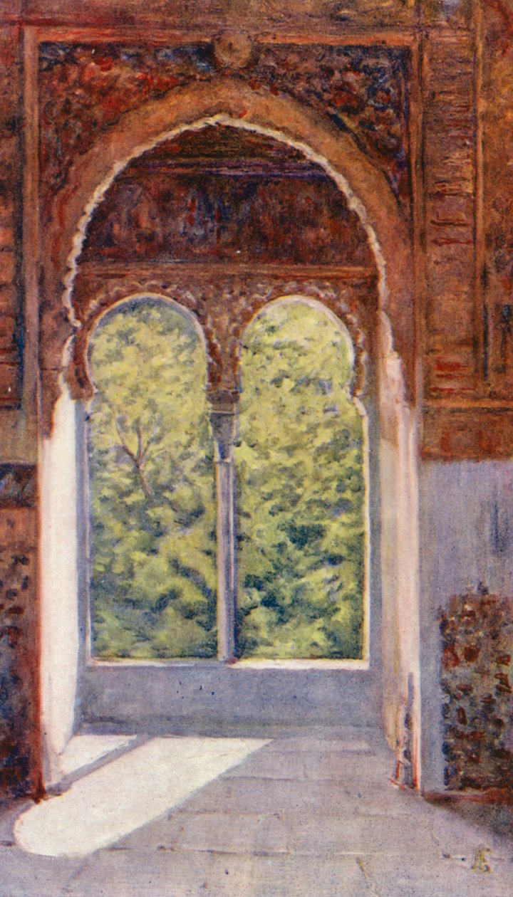 Fenster des Gefängnisturms, Die Alhambra von Augustine Fitzgerald
